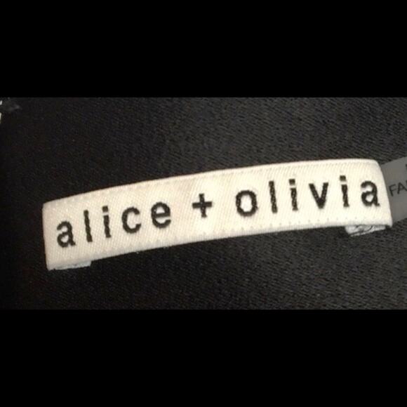 ALICE  & OLIVIA HELINA Black FLARE MINI BOW SIZE 10 - Picture 6 of 10